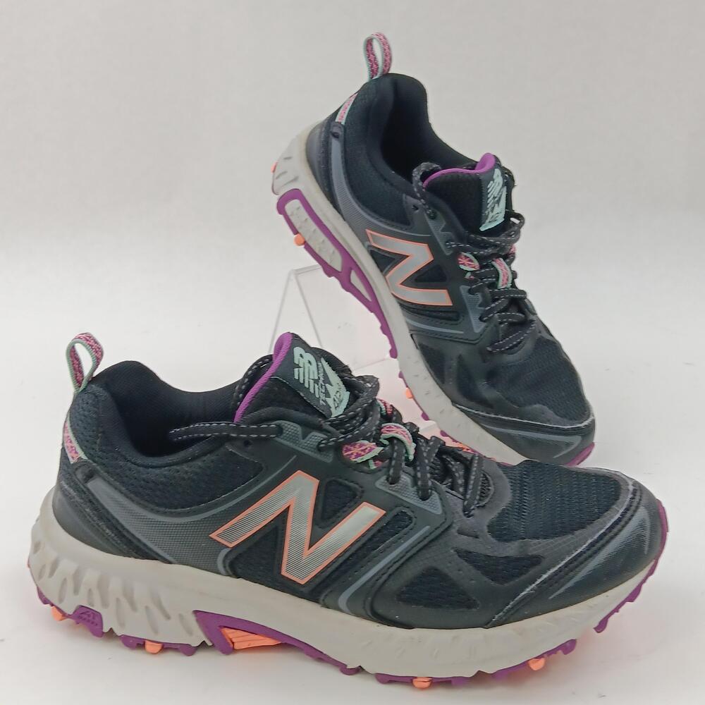 New Balance 412v3 Shoes Womens Size 8 Black Trail Running Athletic WTE412K3